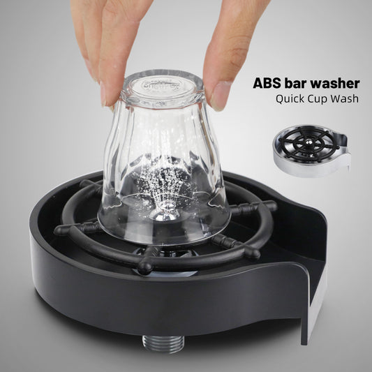 Bar Counter Cup Washer Sink High-pressure Spray